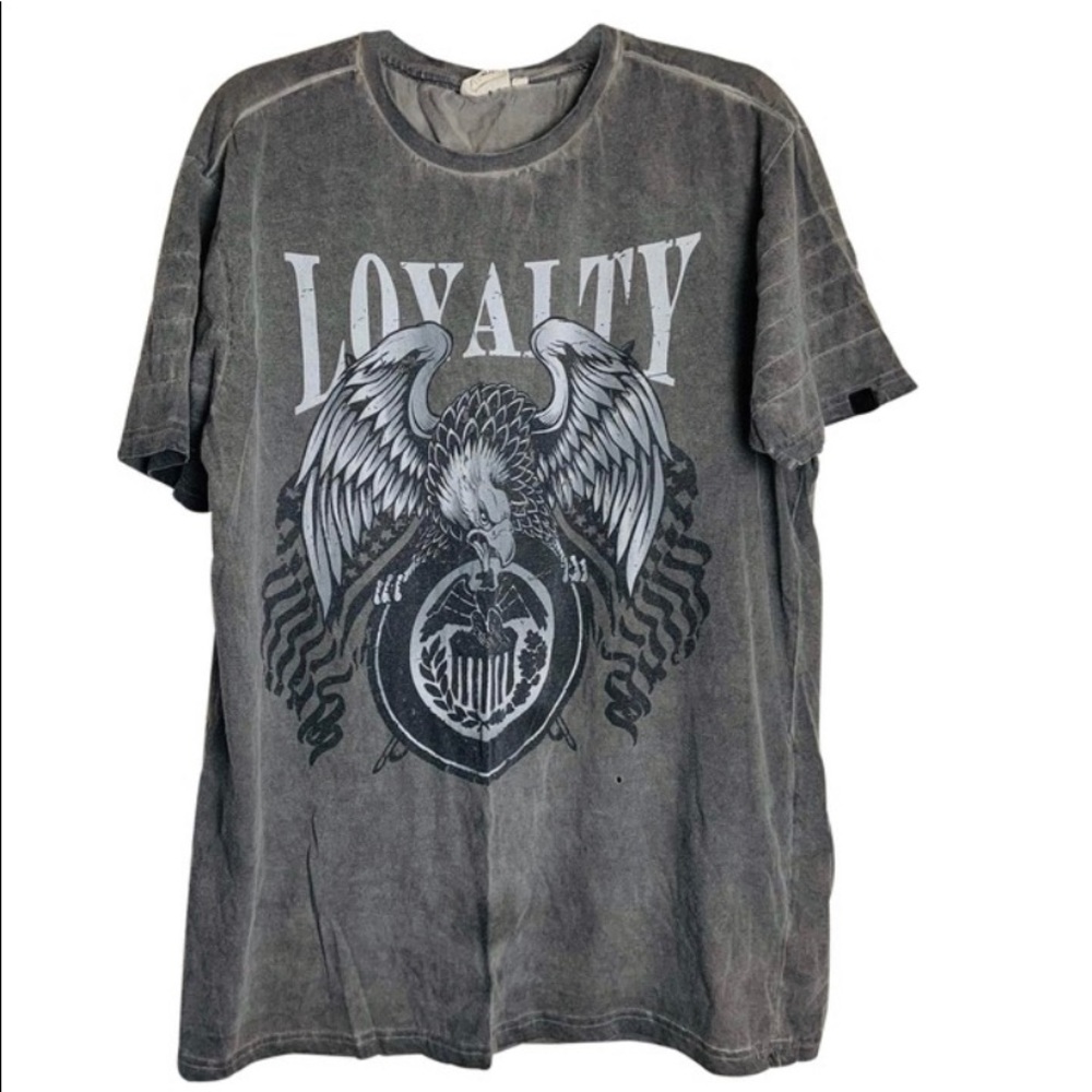 Men’s Jeanius 90s style Loyalty rock t shirt